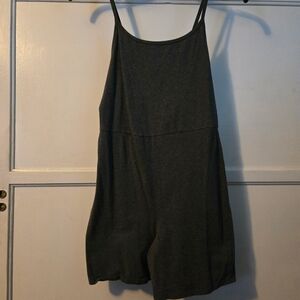 Torrid Charcoal Gray Romper